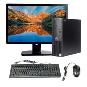 Refurbished Dell OptiPlex 7050, Core i5, 7th Gen, 8GB RAM, 500GB HDD, 18.5 Monitor